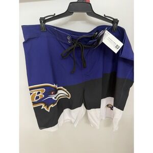 Men's Foco Baltimore Ravens Shorts Size 40 NWT